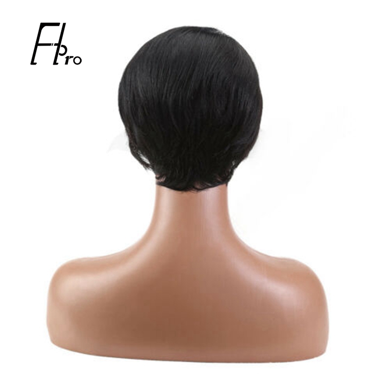 Short Pixie Cut Wigs Lace Front Human Hair Wigs Glueless Natural Hairline